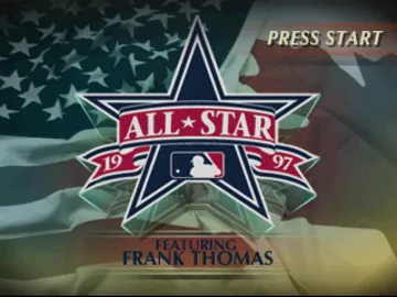 All-Star Baseball 97 featuring Frank Thomas (US) screen shot title